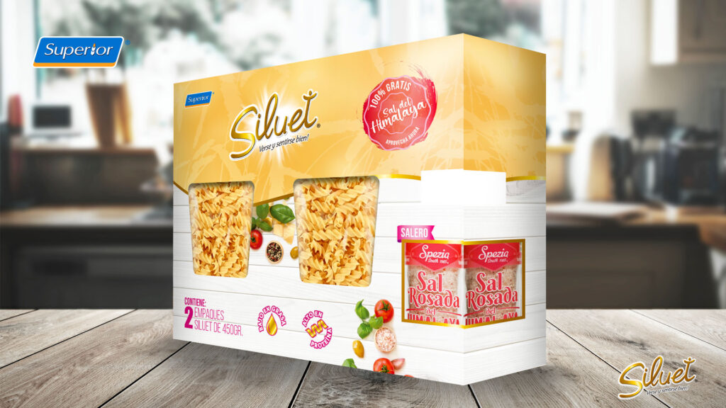 Empaque 3D Siluet Promocional
