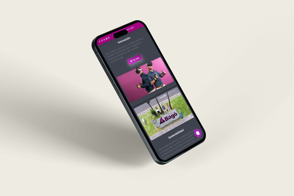 responsive web bago
